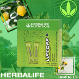 Herbalife Nutrition LIFTOFF Energy Stick Packs -Lemon-Lime Blast - Instant Drink for Natural Boost of Energy, Clears Minds, Improves Concentration, 30 Count (30 Packs), Green Lemon-Lime Blast