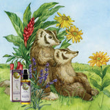 Badger - Aromatherapy Massage Oil, Lavender with Bergamot & Balsam Fir, Certified Organic with Essential Oils, 4 fl oz