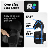 REATHLETE Xpress Knee Massager for Pain Relief | Leg Massager with Heat and Compression | Also Calf Massager or Thigh Massager | Massager for Circulation