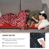 Red Light Therapy Large Mat for Whole Body Relief 71''x31'' Infrared Therapy Blanket 1280pcs Beads 660nm 850nm Red Infrared Therapy for Full Body Parts Relief at Once