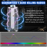 Bug Zapper with LED Light, Waterproof Mosquito Zapper Outdoor, Electric Fly Zapper, Mosquito Killer & Fly Traps for Outside, Patio, Porch, Backyard, Garden (Remote Control)