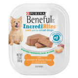 Beneful IncrediBites Pate Wet Dog Food for Small Dogs with Chicken and Bacon Flavor in a Savory Gravy - (Pack of 12) 3.5 oz. Cans