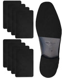 CZBYXA12 Shoe Sole Protector for Womens High-Heels,Black Bottom Shoe Soul Protectors,Shoe Grips on Bottom of Shoes,Non Slip Shoe Pads,Shoe Sole Guard,Anti-Slip Shoe Grips Pads(6"x4" Black-4Pairs)