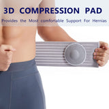 gagaiuco Umbilical Hernia Belt for Men and Women - Abdominal Support Binder with Compression Pad - Navel Ventral Epigastric Incisional and Belly Button Hernias Surgery Prevention Aid