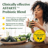 MegaFood Womens Probiotic + Prebiotic - Gluten-Free Prebiotics and Probiotics for Women, Supports Digestive Health & Regularity, Vaginal Probiotics for Healthy pH Levels, Vegetarian - 30 Capsules