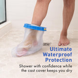 TKWC INC Foot & Ankle - Waterproof Foot Cast Cover for Shower 5737 - Watertight Foot Protector