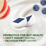 Align Probiotic, Yogurt Coated Probiotic Fruit Bites, Added Probiotic Helps Support Digestive Health, 21 Pouches, 105 Bites