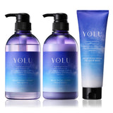 YOLU Yoru | Shampoo, Treatment, Hair Mask 3-Piece Set Relax Night Repair