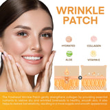 SILKDERMIS Forehead Wrinkle Patches with Triangle: Anti Wrinkle Patches with 112pcs -Facial Patches for Wrinkle with Aloe, Collagen, Vitamin E
