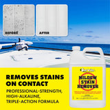 STAR BRITE Mold & Mildew Stain Remover + Cleaner – Removes Stains on Contact - 1 GAL (085600N)