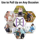 OVIFM Lift Assists Standing Aid-Handicap Bar with None Slip Grip Handles, Portable Lift Aid to Transfer Elderly, Senior, Bariatric, Patient or Disabled Assists Caregiver or Nurse As Seen On TV -Purple