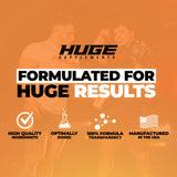 Huge Multi, Multivitamin for Men, High-Performance All-in-One Formula for Athletes, Vitamin & Mineral Replenishment, Supports Immune System & Healthy Hormone Levels (120 Capsules)