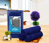 Utopia Towels - Salon Towel, Pack of 24 (Not Bleach Proof, 16x27 Inches) Highly Absorbent Cotton Towels for Hand, Gym, Beauty, Hair, Spa, and Home Hair Care, Royal Blue