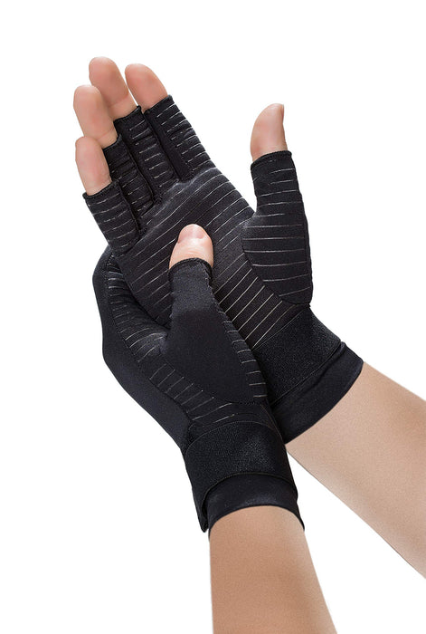 Copper Fit Hand Relief Compression Gloves, 2XL