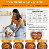 Olewo Original Carrots for Dogs – Fiber for Dogs Keep Poop Firm, Digestive Dog Food Topper, Skin & Coat Support, Dehydrated Whole Food Dog Multivitamin, Gut Health for Dogs, 2.2 lbs