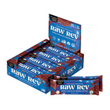 Raw Rev Vegan High-Protein Bars, Double Chocolate Brownie Batter, 10g Plant Protein, 12g Fiber, Non-GMO, 1.6 Oz, 12 Count (Pack of 1)