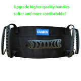 LAMBOX Gait Belt Transfer Belt with Plastic Handles-Medical Nursing Safety Patient Assist for Occupational & Physical Therapy, Seniors with Metal Buckle 55"