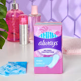 Always Thin No Feel Protection Daily Liners, Regular Absorbency, Unscented, 216 Count x 2 (432 Count Total)