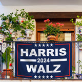 Kamala Harris Waltz 2024 Flag 3X5Ft Kamala Harris Waltz for the People Flag Kamala Harris 2024 President Flags for Garden Yard Decor