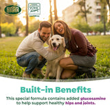 TropiClean Fresh Breath Plus Glucosamine for Hips & Joints | Dog Oral Care Water Additive | Dog Breath Freshener Additive for Dental Health | VOHC Certified | Made in the USA | 16 oz.