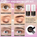 Lash Lift Kit, Lash Perm Kit, Brow Lamination Kit, Easy to Use, All in One Suitable for Salon and Home Use