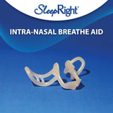 New SleepRight Intra-Nasal Breathe Aids Breathing Aids for Sleep Nasal Dilator - 3 Pack