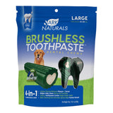 Ark Naturals Brushless Toothpaste, Dog Dental Chews for Large Breeds, Freshens Breath, Helps Reduce Plaque & Tartar, 18oz, 1 Pack