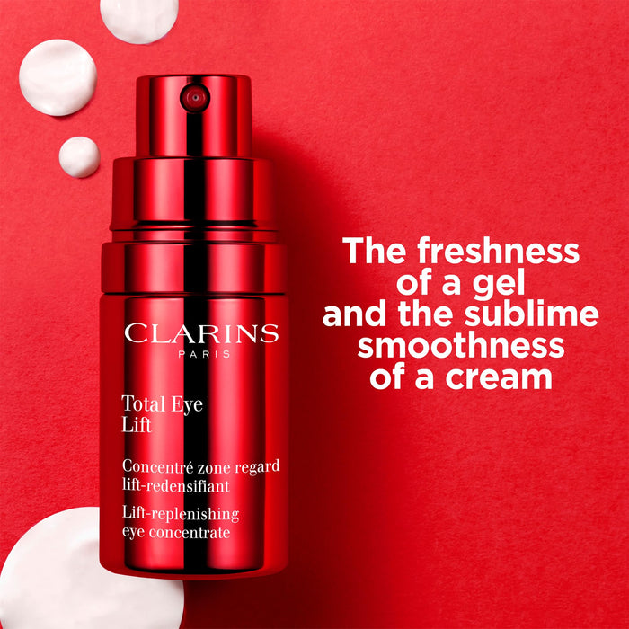 Clarins Total Eye Lift | Anti-Aging Eye Cream | Targets Wrinkles, Crow's Feet, Dark Circles, and Puffiness For a Visible Eye Lift in 60 Seconds Flat*| Ingredients Of 94% Natural Origin