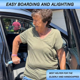 Car Handle Assist for Elderly Car Door Handle for Easy Sit to Stand Assistance Auto Grab Bar Cane Support Aid Daily Mobility Assistive Device for Elderly, Seniors, and Handicap