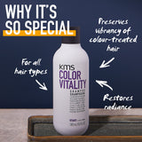 KMS CALIFORNIA Color Vitality Shampoo for Color Treated Hair 10.1 oz