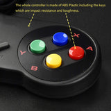 2 Pack PC USB SNES Retro Super Controller Gamepad Joystick, USB PC Super Classic Controller Joypad for Windows PC iOS MAC Linux Raspberry Pi Retropie Openemu Emulator (Plug & Play)