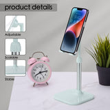 Doboli Cell Phone Stand, Phone Stand for Desk, Phone Holder Stand Compatible with iPhone and All Mobile Phones Tablet, Christmas Stocking Stuffers Gifts for Adults Women Men Mom Wife, Turquoise