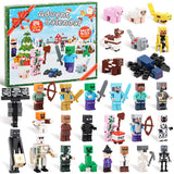 Christmas Advent Calendar 2024 Boys, 24 Days Toy Figures Building Blocks Countdown Calendar Including 29 Characters, Boys Advent Calendar Surprise Christmas Gift for Kids Boys Girls Fans