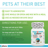 Vetoquinol Zylkene Calming Support Supplement for Small Dogs and Cats, Helps Promote Relaxation and Reduce External Stress Factors, Daily Behavioral Support and Anxiety Relief for Dogs and Cats, 75mg