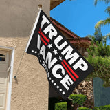 Trump Vance 2024 Flag For Room Guys Double Sided Cool Flag Outdoor Banner For Yard 3x5 Ft, Trump Vance 2024 Tapestry For College Dorm