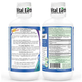 Vital Earth Joint Support Supplement Liquid – Glucosamine, Chondroitin, MSM with Fulvic Acid for Faster Absorption & Relief 32 Oz + 1 Oz Cup