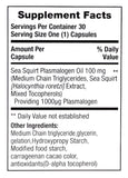 REMORY Plasmalogen Sea Squirt Supplement - Brain Health Supplement - 30 Days Supply