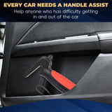 4 in 1 Car Handle Assist for Elderly Car Door Handle - Multifunction Car Transfer Aid - Help Elderly Get Out of Car, Auto Cane Portable Vehicle Support Handle for Seniors, Handicapped, Max 450 Pounds