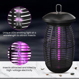 Pest Sniper Bug Zapper Indoor Outdoor, Electronic Mosquito Zapper Fly Zapper,Works for Mosquitoes, Gnats, Aedes, Midges, Moths, Fruit Flies, Wasps and Other Flying Insects
