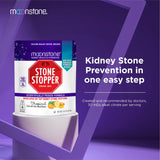 Moonstone Kidney Stone Stopper Drink Mix Tropical Flavor, Outperforms Chanca Piedra & Kidney Support Supplements, Developed by Urologists to Prevent Kidney Stones and Improve Hydration, 30 Day Supply