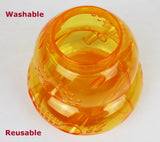 3 Pack Wasp Trap - for Wasps, Yellow Jackets, Hornets - No Seam on The Bottom - Eliminates Leaks