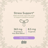 Gaia Herbs Pro Holy Basil Leaf - Stress Support Supplement with Holy Basil - Herbal Supplements to Support a Positive Mindset - 60 Liquid Phyto-Caps