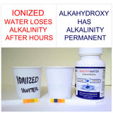 Alkaline Water Healthy Antioxidant Immunity System Booster Concentrate Family Size Makes 25 Gallons Real pH 9.0 University Certified