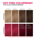 Celeb Luxury Viral Colorwash, Professional Semi-Permanent Hair Color Depositing Shampoo, Hot Pink 8.25 Fl Oz (Pack of 1)