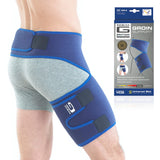 Neo-G Groin Brace for Thigh or Hamstring Injury. Groin Brace for Men and Women - for arthritis, pulled groin, strain - Adjustable Groin Compression Support - Unisex