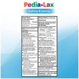 Pedia-Lax Laxative Saline Enema for Kids, Ages 2-11, 2.25 fl oz, 24 Pack