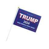 Donald Trump 2024 Flag,Take America Back Flag,Save America Again Flag,Small Mini Hand Held Stick US USA Trump President Flags Banner,Parades,Election Day Celebration Event(30 PACK)