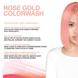 Celeb Luxury Viral Colorwash, Professional Semi-Permanent Hair Color Depositing Shampoo, Rose Gold