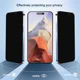 Ailun 3Pack Privacy Screen Protector for iPhone 15 Plus [6.7 inch]+3Pack Camera Lens Protector,Sensor Protection,Dynamic Island Compatible,Anti Spy Private Tempered Glass[9H Hardness][6 Pack]