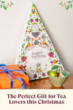 English Tea Shop Advent Calendar Trangular 25 Pyramid Biodegradable Tea Bags